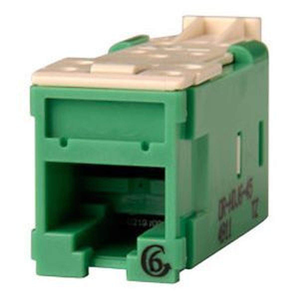 Legrand - Ortronics HDJ6-45 | Clarity Cat 6 High Density Jack T568A/B, Green