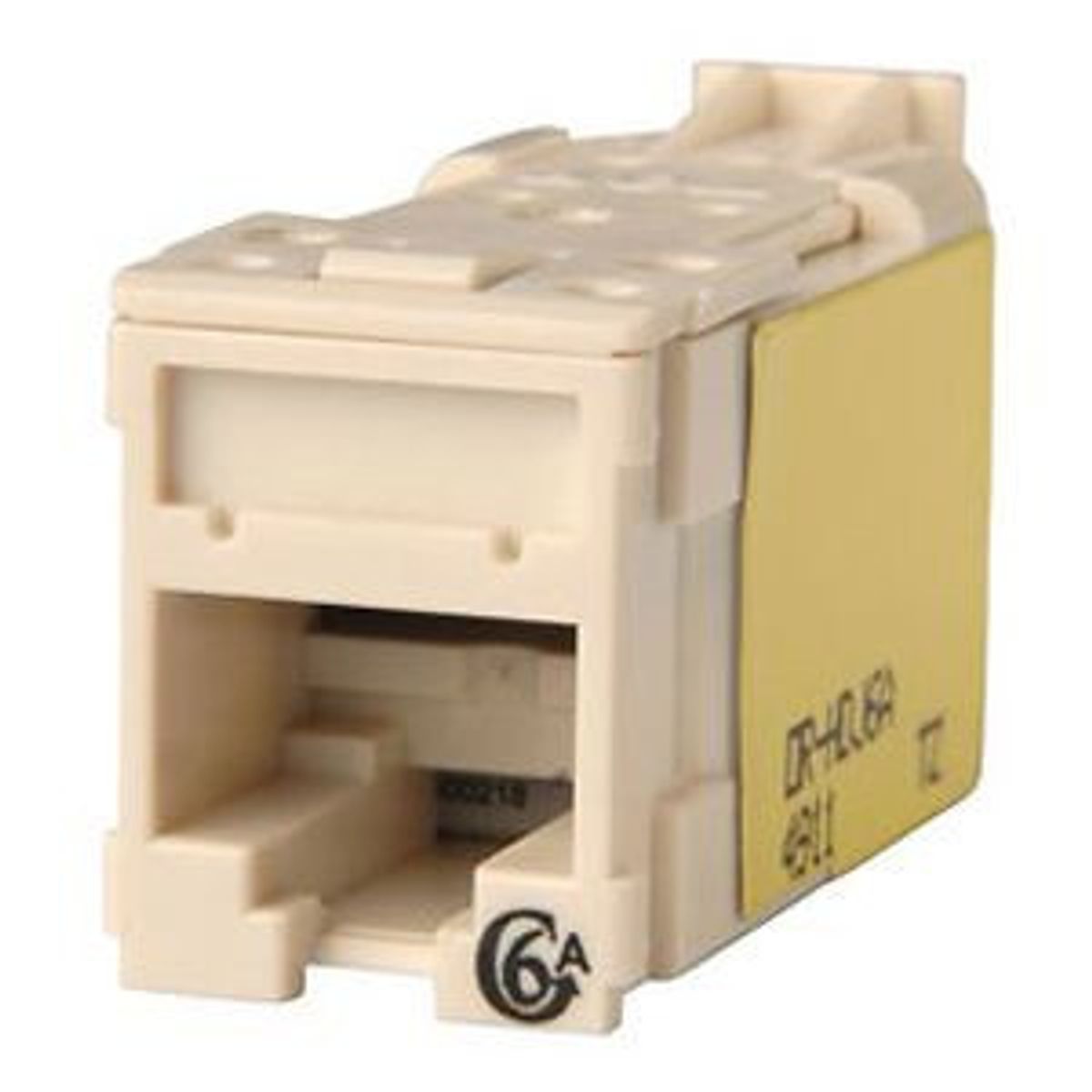 Legrand - Ortronics HDJ6A | Clarity Cat 6A High Density Jack, Fog White