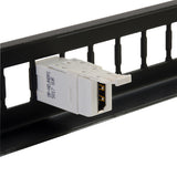 Legrand - Ortronics HDJHDMI | HDJ, High Density Jack Coupler, Thermoplastic , Fog White, 1-Port