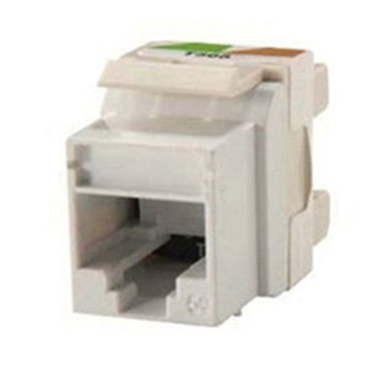 Legrand - Ortronics KS5EA | TechChoice Cat 5e Keystone Jack, Fog White