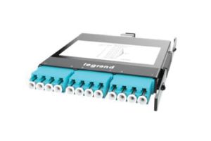 Legrand - Ortronics M7LCQ12-50E | Infinium Series, M7 Cassette, LC to MPO Male, 12-Port, Multimode - OM4, Tier 3, Method A Polarity