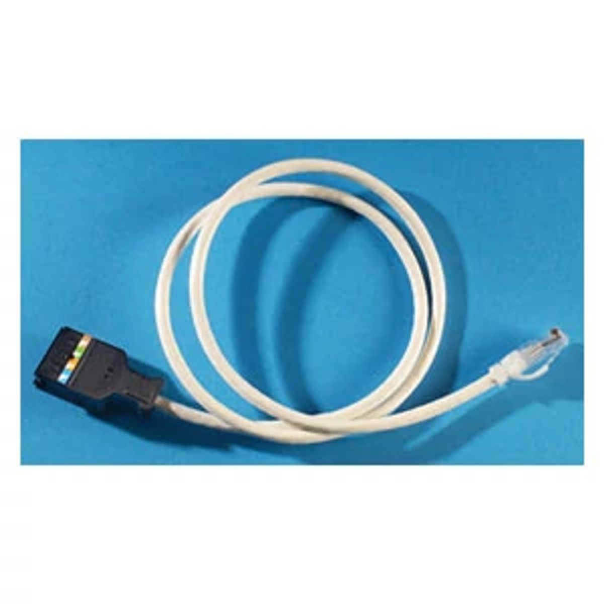 Legrand - Ortronics MC18B609-09 | Clarity Series Cat 6, PVC, 24 AWG U/UTP, Stranded, Male 110 to RJ-45, 4-Pair, Copper Patch Cord 9 ft., White