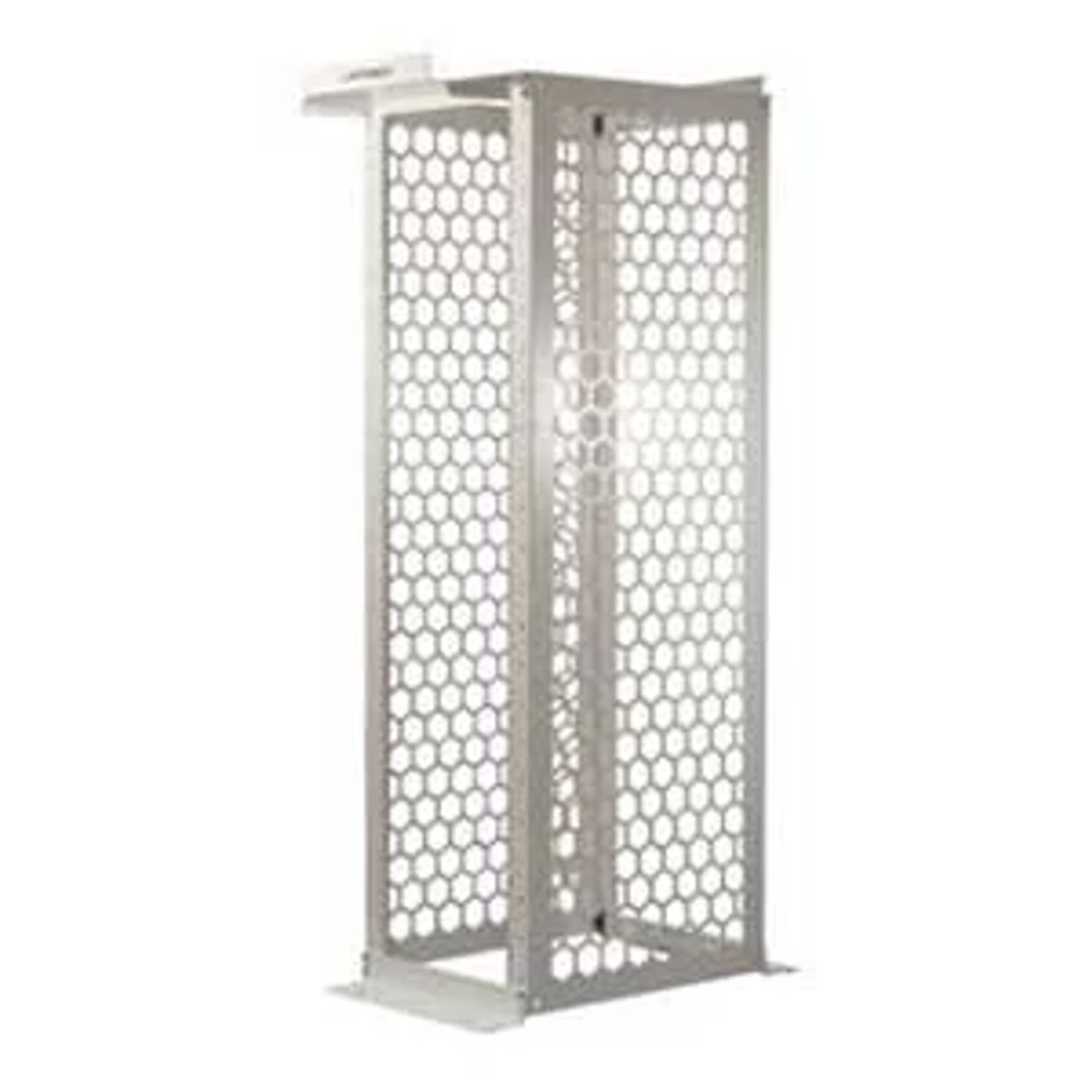 Legrand - Ortronics MM2073038-B | Mighty MO Channel Rack, 7 ft. x 30 in., Black, 3/8 in. Square Hole