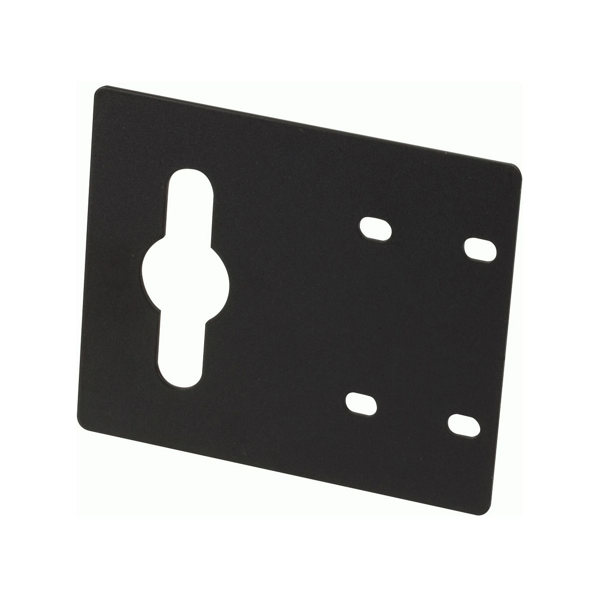 Legrand - Ortronics MM20PDUMBFT1W-B | Mighty MO 20 Series, PDU Mounting Bracket Kit, Flat x 1 Wide, Rack Mount, Black, 3.48 H x 4.13 W x 0.06 D in.