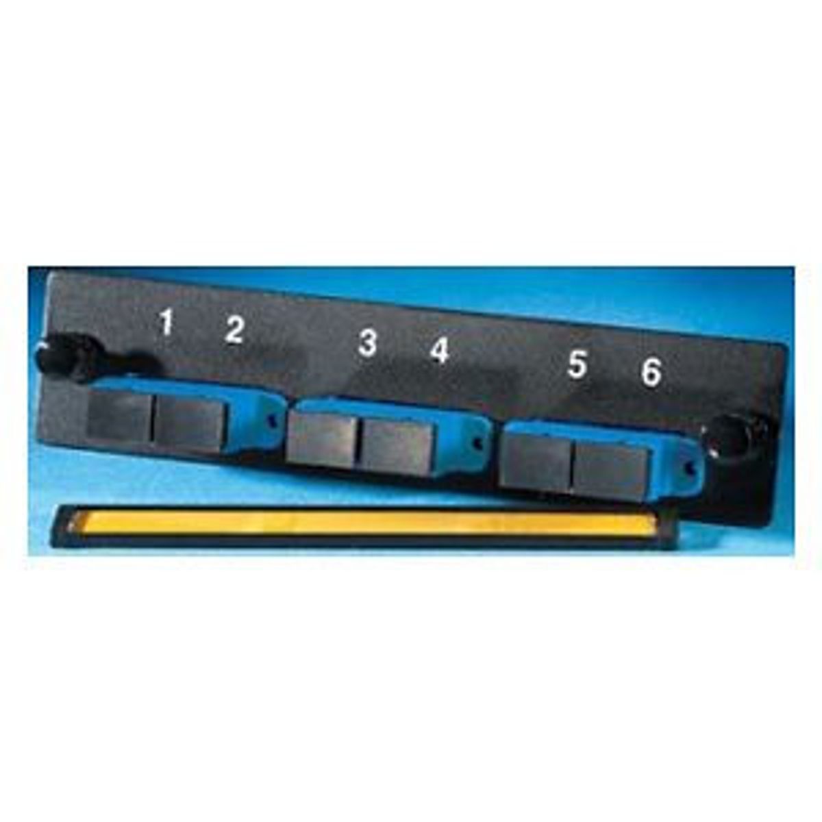 Legrand - Ortronics OFP-SCD06AC | OptiMo OFP Adapter Panel, 3 SC Duplex, Singlemode Adapter Panel, ,Ceramic