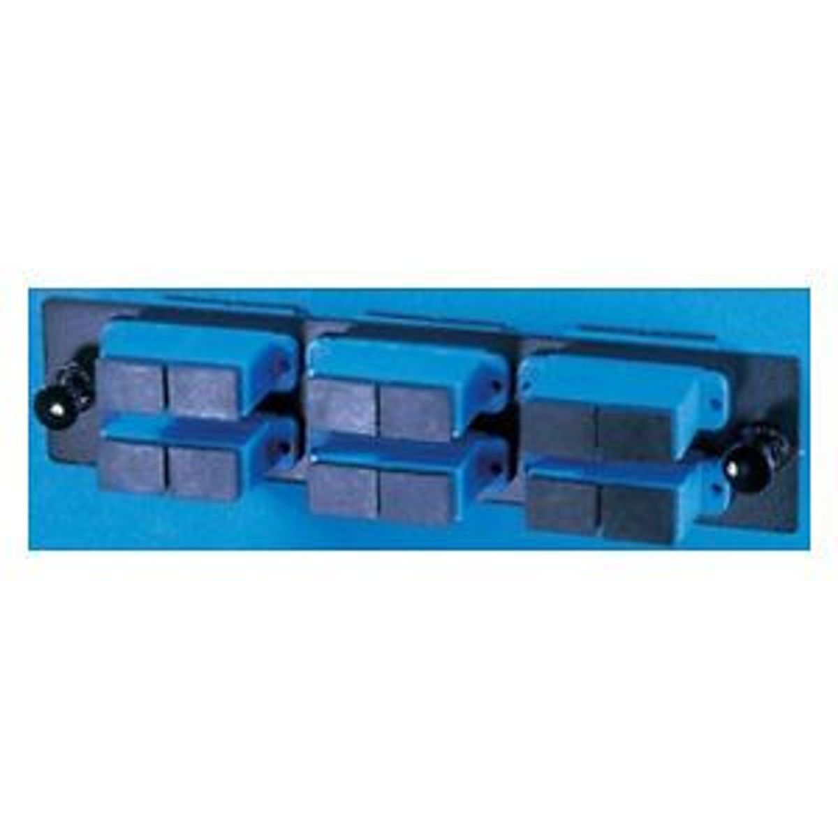 Legrand - Ortronics OFP-SCD12MB | OptiMo OFP Adapter Panel, 6-SC Duplex, Multimode Adapter Panel, Bronze