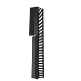 Legrand - Ortronics QVMD706 | Q Series Vertical Manager, ABS Plastic, Black, 45 Rack, 84 L x 84 H x 6 W x 17.50 in. D