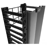 Legrand - Ortronics QVMD710 | Q Series Vertical Manager, ABS Plastic, Black, 45 Rack, 84 H x 84 L x 10 W x 17.50 in. D