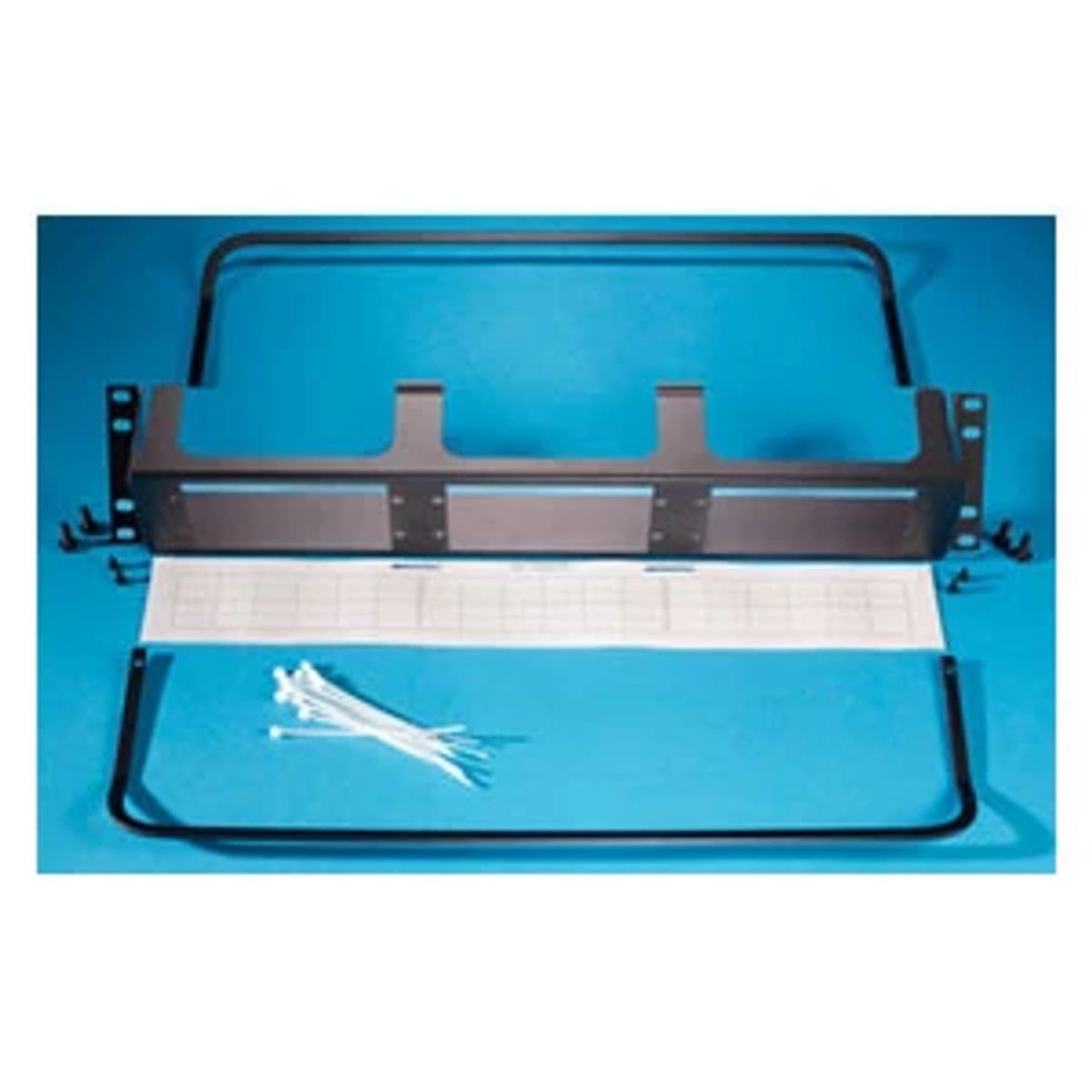 Legrand - Ortronics RFPA02U-A | Raised Floor Fiber Patch Panel, 2 RU, 6-Adapter, 2 x 2 ft. Underfloor Box, 19 W in.