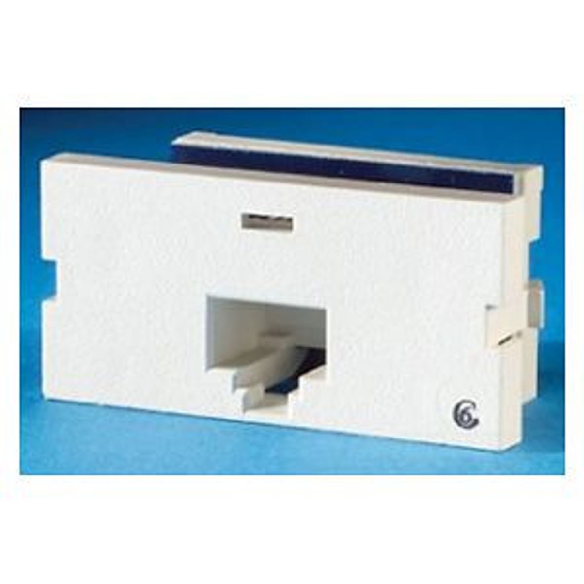 Legrand - Ortronics S21600-88 | Clarity Series II Enhanced Cat 6 Jack, 1-Port, Cloud White
