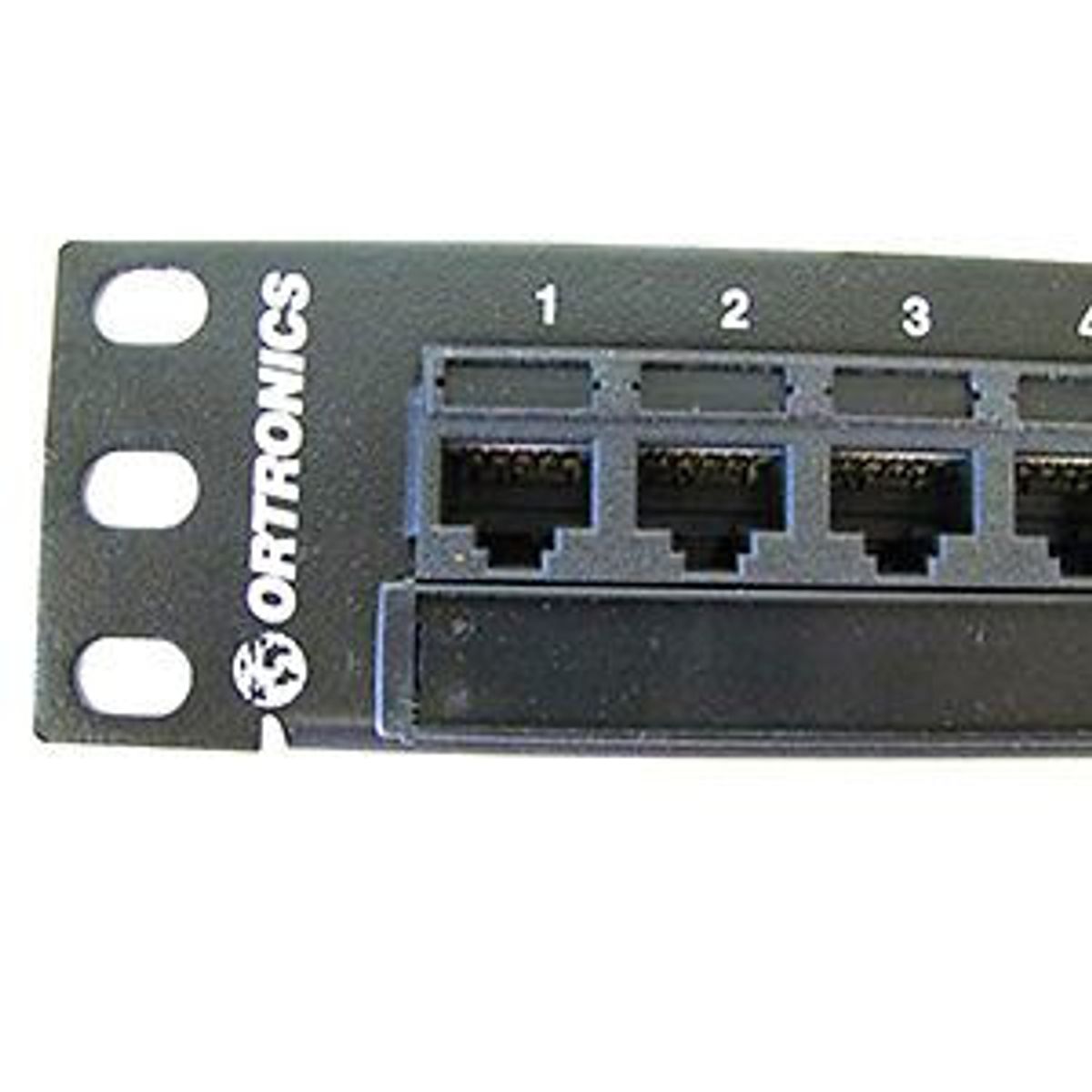 Legrand - Ortronics SP6U24 | TechChoice Cat 6 Patch Panel, 24-Port, 1 RU