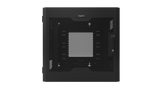 Legrand - Ortronics SWM12RUPD-26-26 | 12Ru Swing-Out Wall-Mount Cabinet With Perforated Door - Black