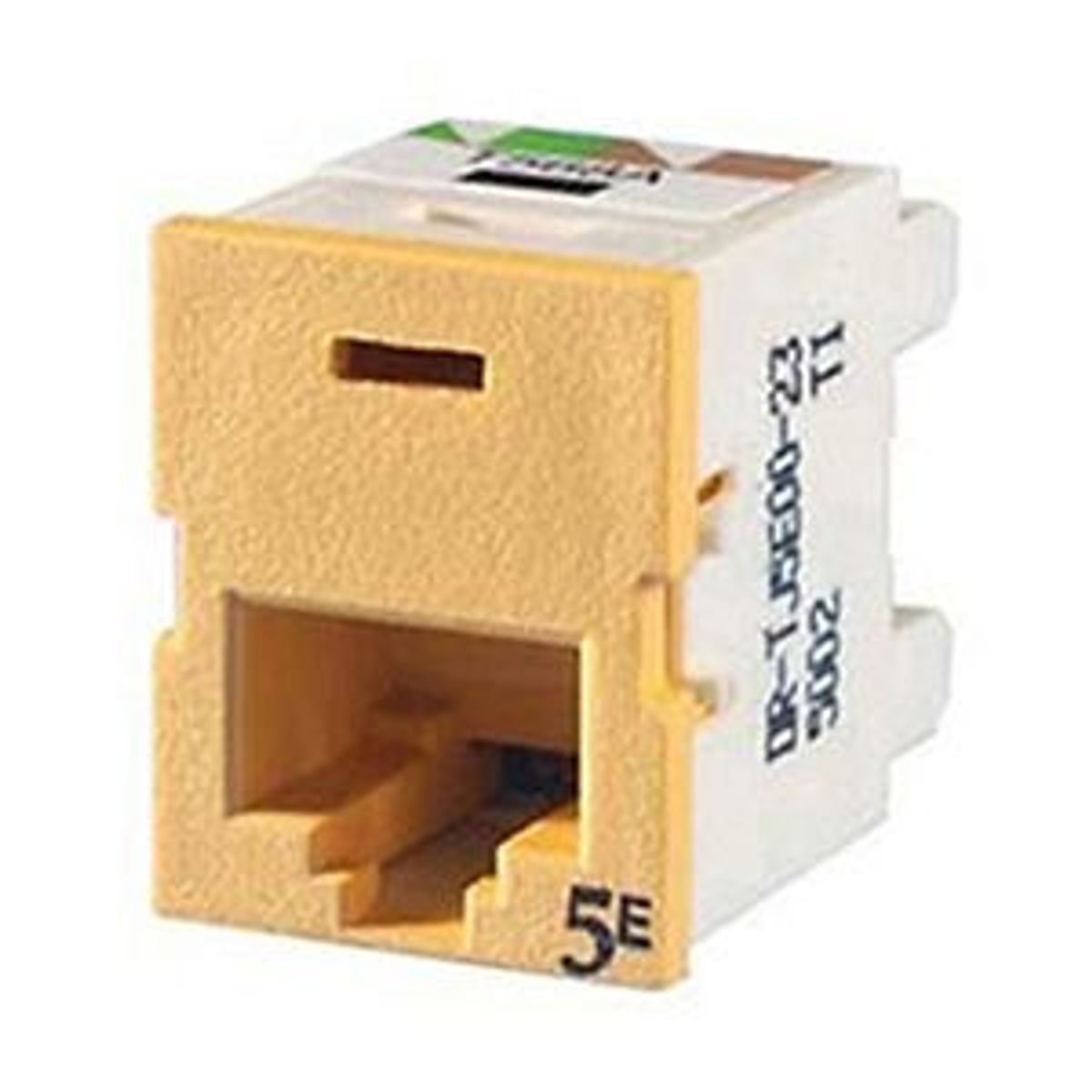 Legrand - Ortronics TJ5E00-23 | Clarity TracJack Cat 5e Jack, Light Orange