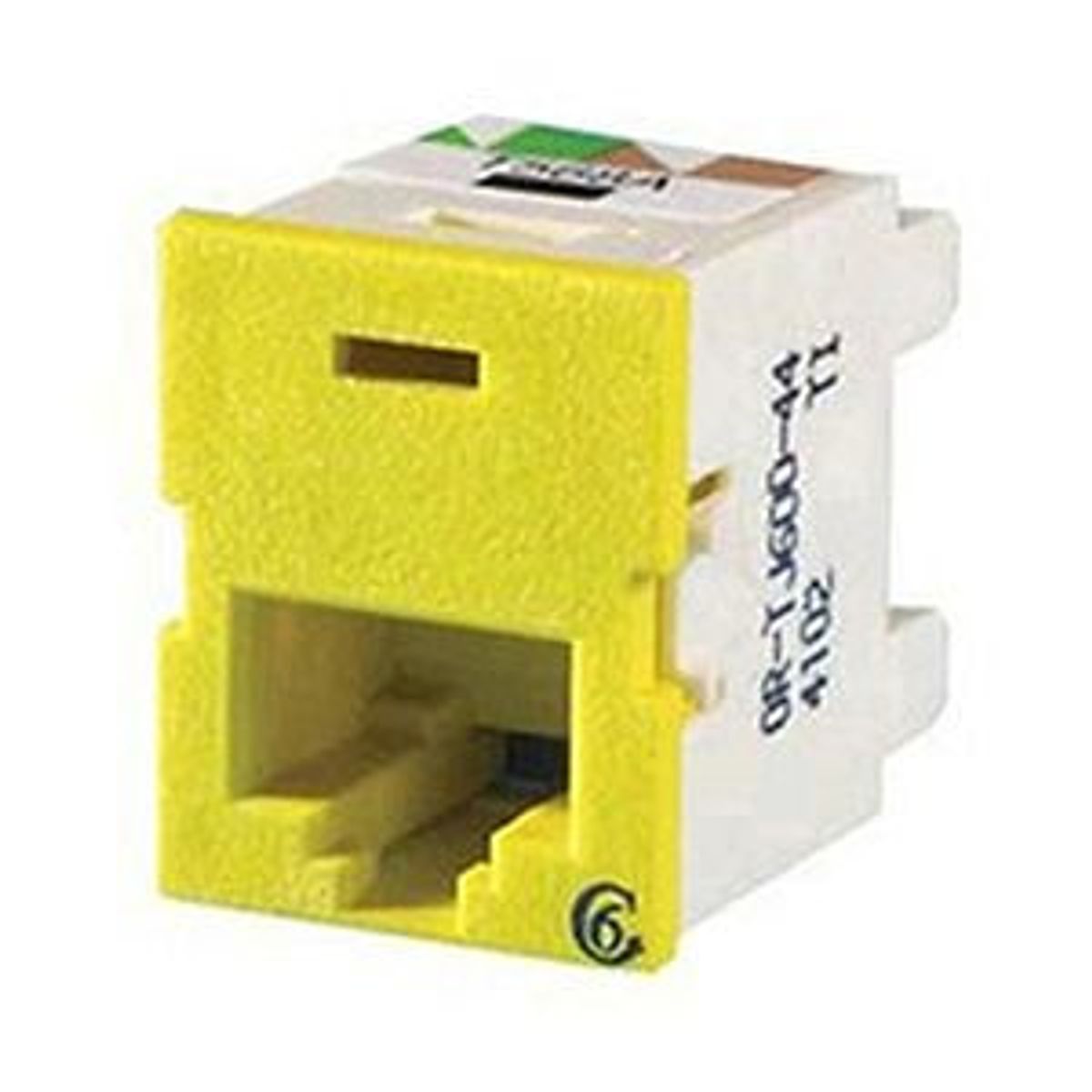 Legrand - Ortronics TJ5E00-24 | Clarity TracJack Cat 5e Jack, Light Yellow