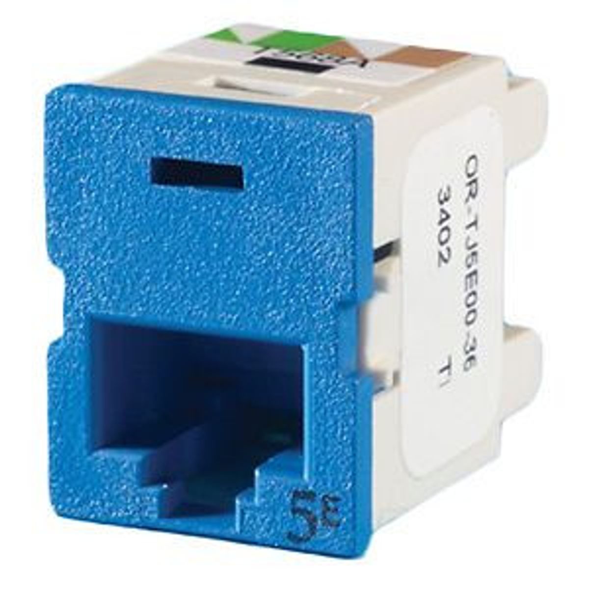 Legrand - Ortronics TJ5E00-36 | Clarity TracJack Cat 5e Jack, Dark Blue