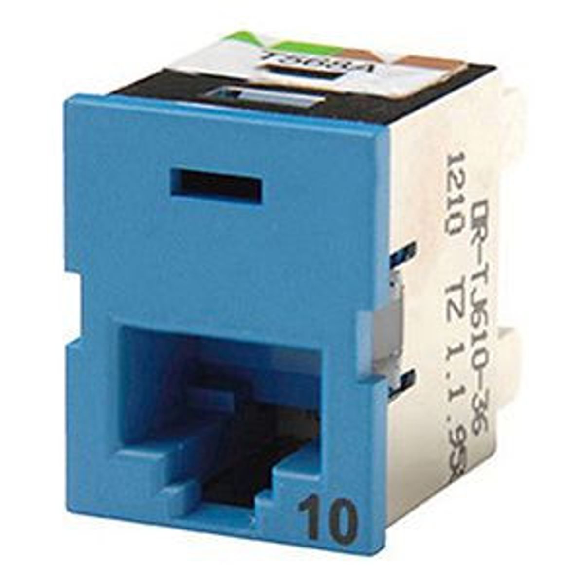 Legrand - Ortronics TJ600-36 | Clarity TracJack Category 6 Jack, Dark Blue