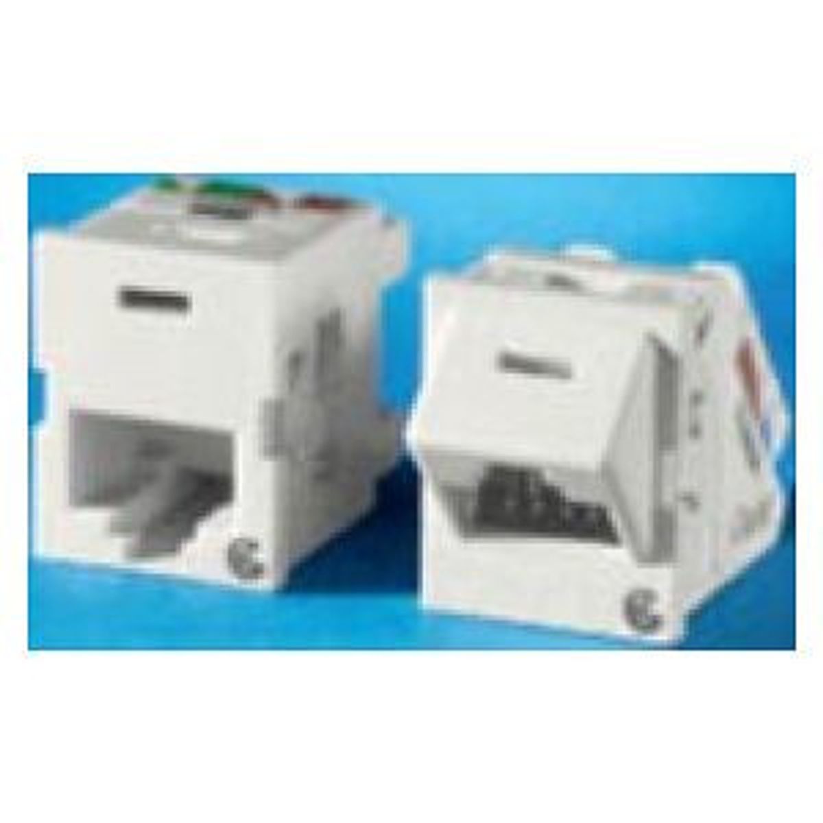 Legrand - Ortronics TJ645-36 | Clarity TracJack Category 6 Jack, 45°, Blue