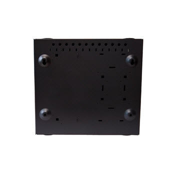 Legrand - Ortronics WQS-02P | Q-Series, 2 Panel, Standard Density, Wall Mount Fiber Enclosure, Black