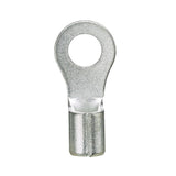 Panduit P10-10R-D | Pan-Term P10-10R-D Ring Terminal, Bare, 10-14 AWG, #10 Stud, PK500