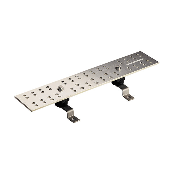 Erico TMGB-A12L15PT - GROUND BAR - Telecom Main Grounding Busbar, 12"