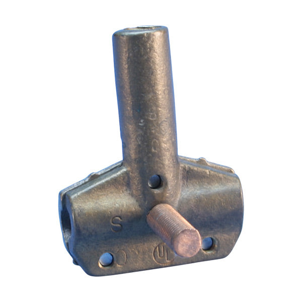 Erico LPLC435SH - GROUNDING - Industrial Stack Base with Stud, Horizontal Cable Run