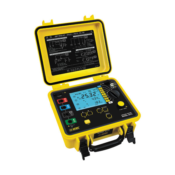 Erico EST6472 - GROUNDING - 2-, 3- and 4-Point Ground Resistance Tester Kit with DataView Software