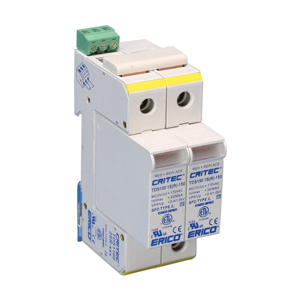 Erico TDS11002SR277 - GROUNDING - DIVERTER, TD, 277V, 100KA