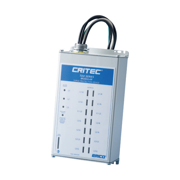 Erico TDX200S120/240D - GROUNDING - Modular TDX Panel Protector, 200 kA with Surge Counter