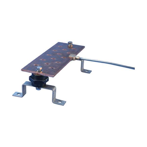 Erico EGBA14412GGT - GROUNDING - BAR, GRD ASSY, 1/4 X4 X 12