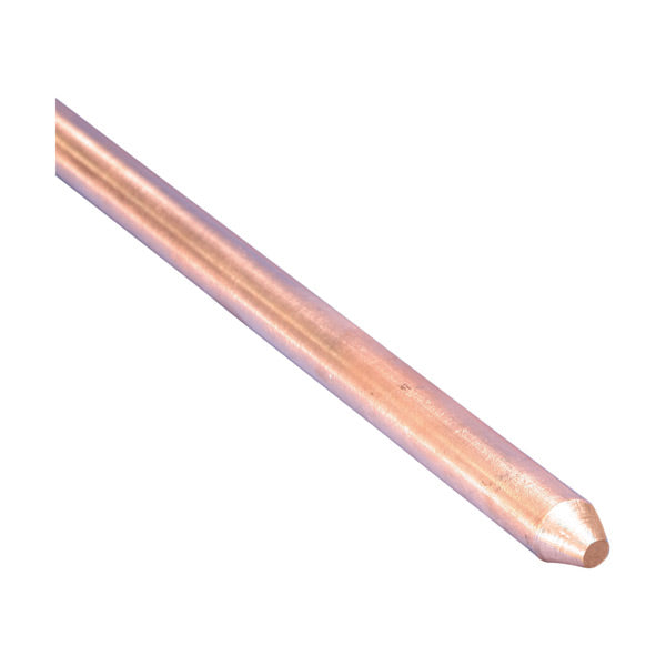 Erico LPC702 - GROUNDING - Solid Copper Ground Rod, Pointed