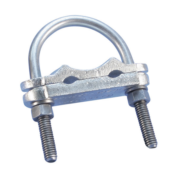 Erico FC076DH - GROUNDING - CLAMP, FENCE 2 IPS, 2-HOLE