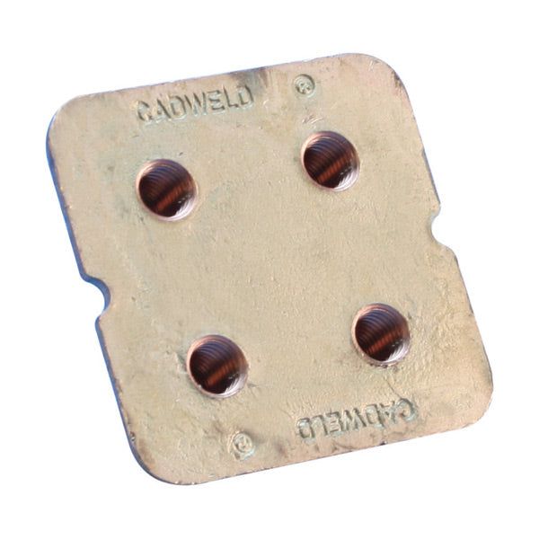 Erico B1613Q - GROUNDING - PLATE, GRD, 500 CONCW/4 HO