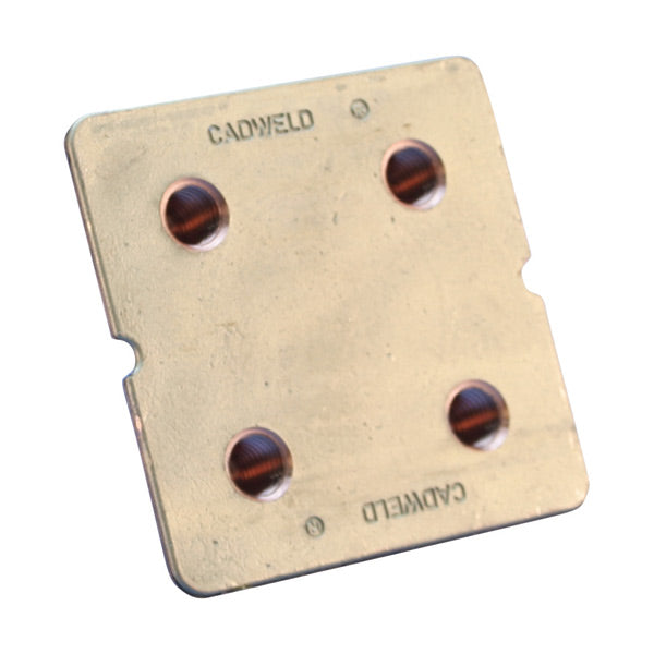 Erico B1643Q - GROUNDING - PLATE, GRD, 500 - 4 HOLE