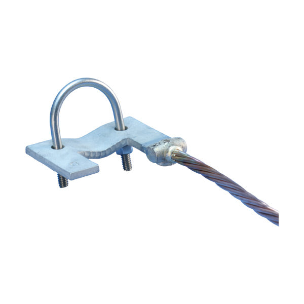 Erico A235E2Q4LH - GROUNDING - CLAMP, FENCE, 4/0 X 4FT