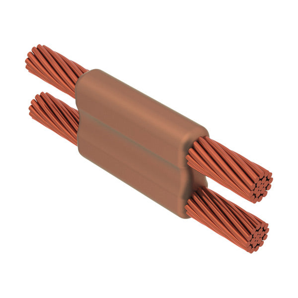 Erico PTC8D1L - GROUNDING - CADWELD MOLD, CABLE, HORZ THRU