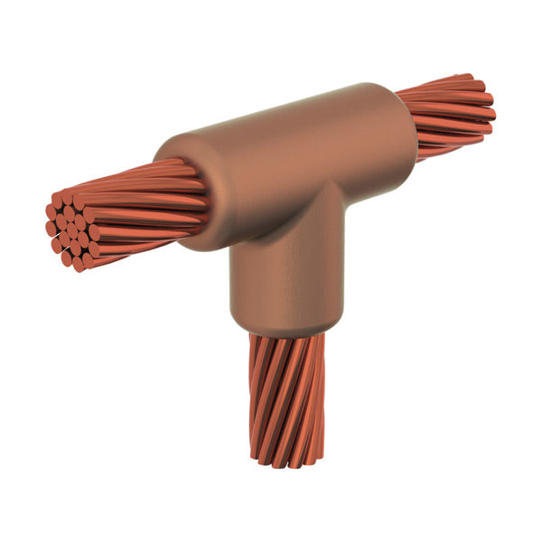Erico TVCT5T3 - GROUNDING - CADWELD MOLD, CABLE, VERT TEE