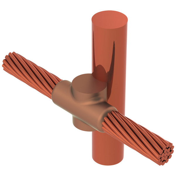 Erico GYE372Q - GROUNDING - CADWELD MOLD, Cable to Ground Rod or Other Rounds