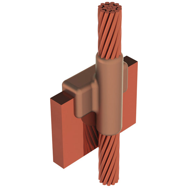 Erico XLLQJEH2LS - GROUNDING - CADWELD MOLD, Cable to Lug or Busbar