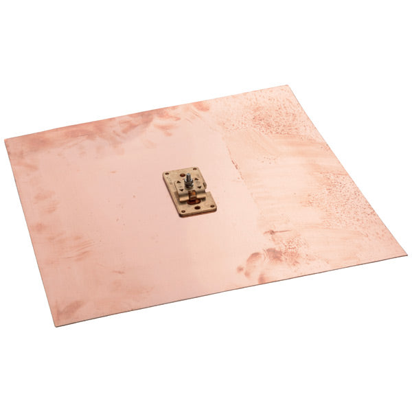 Erico LPC755 - GROUNDING - Copper Ground Plate with Cable Attachments, 20AWG
