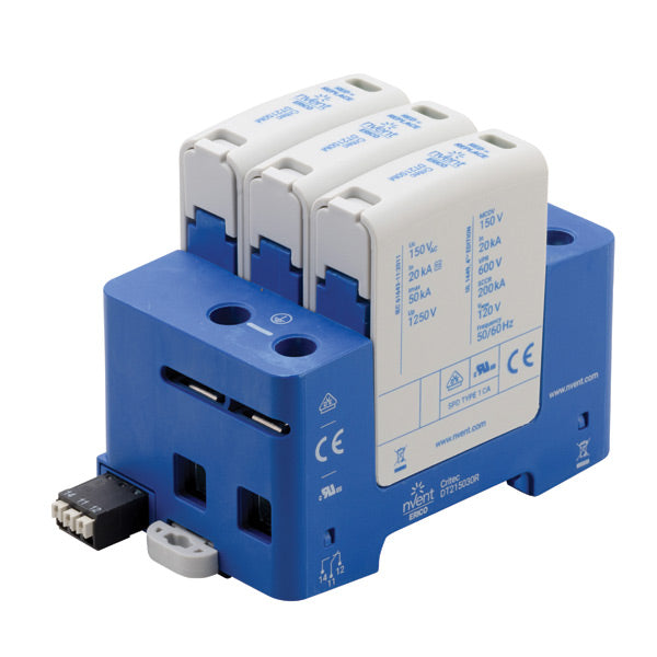 Erico DT215030R - GROUNDING - DT2 DIN Rail Surge Protection Class II, 3+0 Mode