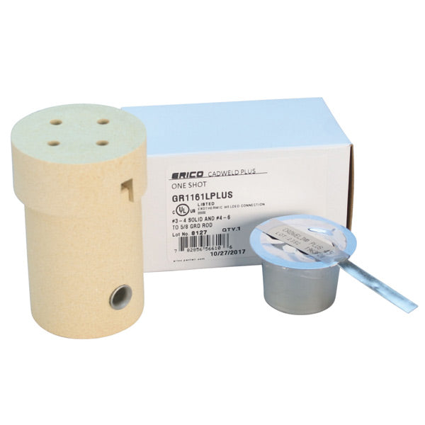 Erico NX1141LPLUS - GROUNDING - Cadweld One Shot, Cable to Ground Rod