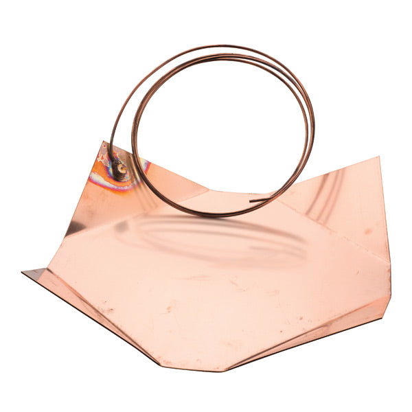 Erico GPECEHX1 - GROUNDING - Copper Ground Plate with Bent Corners