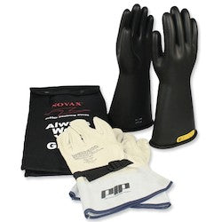 PIP 150-SK-1/9-KIT | NOVAX Class 1 Electrical Safety Kit, Black, 9 Size