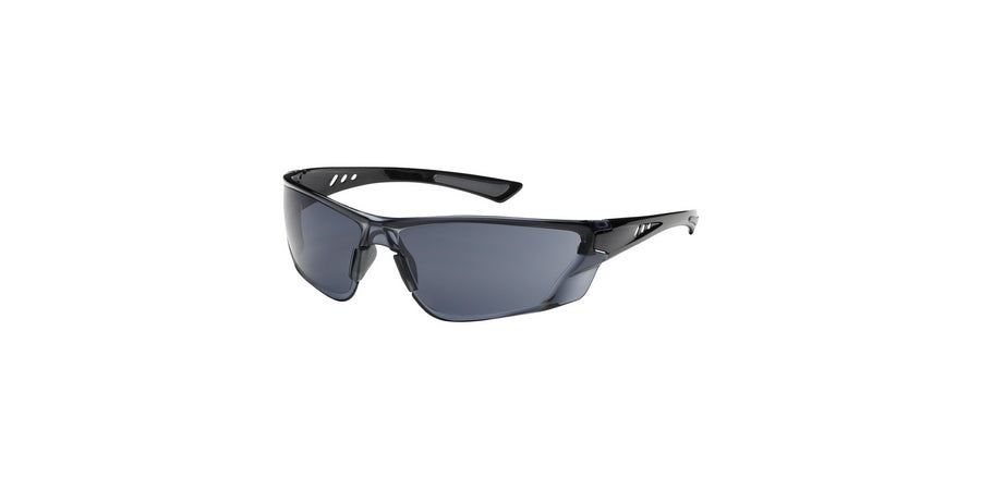 PIP 250-32-0521 | Safety Glass, Anti-Scratch, FogLess 3Sixty, Tinted, Lens Material Polycarbonate, Black, OS