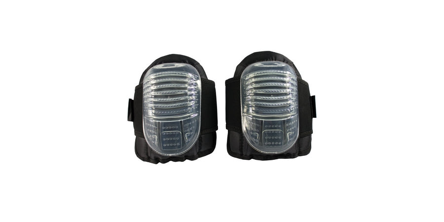 PIP 291-130 | Clear Flat Cap Gel Knee Pads