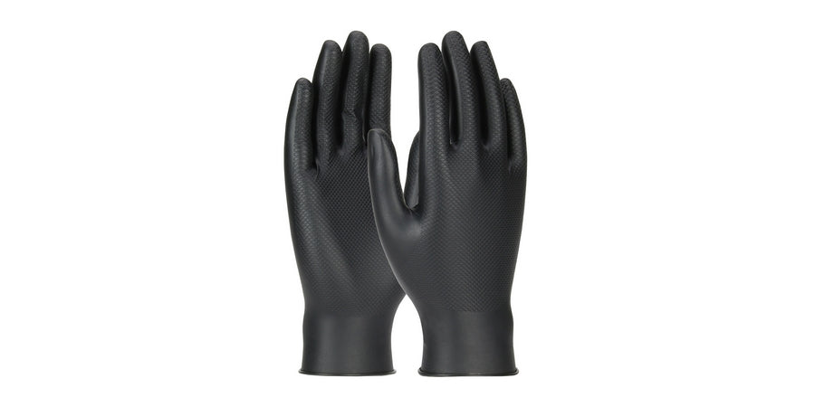 PIP 67-246/M | Grippaz Skins Superior Nitrile Gloves Ambidextrous, Textured Fish Scale, 6 Mil, Medium