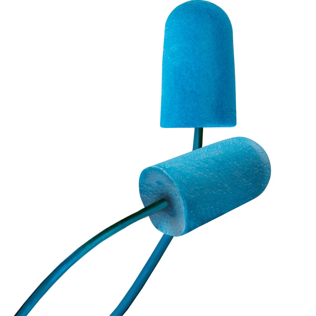 PIP BSF-D | Food Pro Bullet BioSoft Metal Detectable Earplugs Corded, NRR 32dB, 100 Pair/Box
