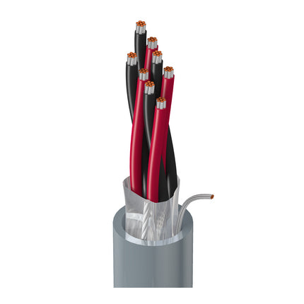 Belden 9514 0601000 | High Perform Instr, 4 Pr #22 Str TC, PVC Ins E2, OS, PVC Jkt, PLTC-ER