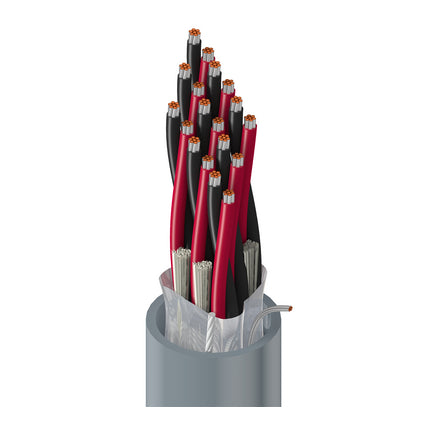 Belden 9520 0601000 | High Perform Instr, 9 Pr #22 Str TC, PVC Ins E2, OS, PVC Jkt, PLTC-ER