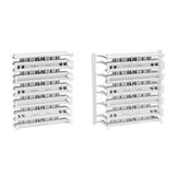 Panduit P110BW100-X Pan-Punch 100 Pair 110 Punchdown Base With Legs